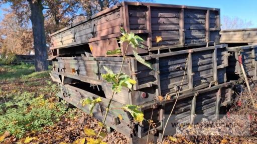 Części do samochodu STAR 266 - pakiet zawierający 10 poz. asort. (wg oddzielnego wykazu), w tym: kosz na kanister, ławki, pałąki, skrzynie ładunkowe 